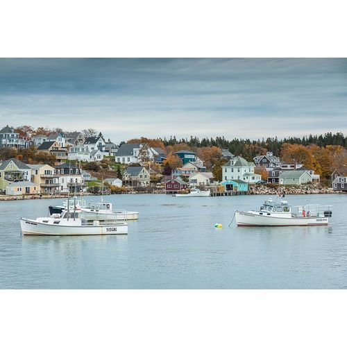 Maine-Stonington-Stonington Harbor-autumn